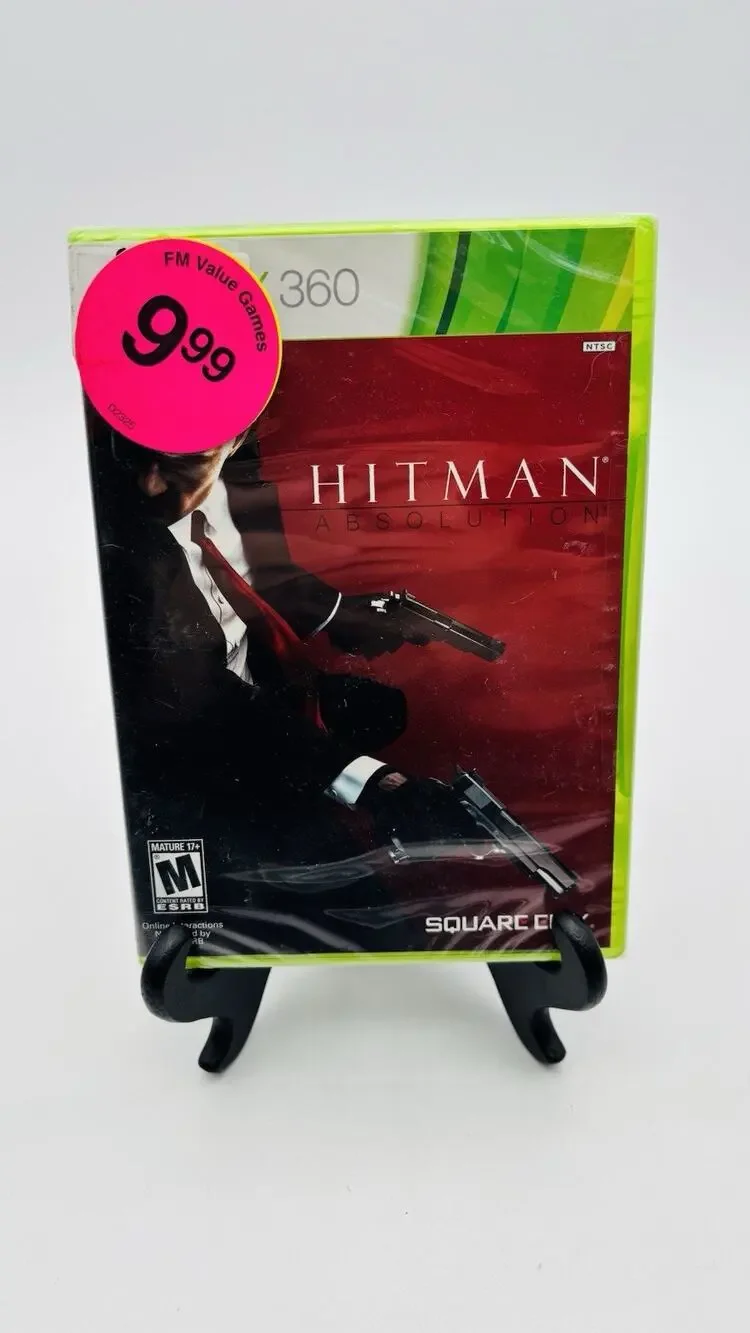 Hitman Absolution - Microsoft Xbox 360, Brand New Sealed